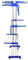 Greatbuyz 8026-1 Premium Heavy Duty Cloth Drying Stand/Cloth Dryer Stand, Jumbo - 2 Poll - 3 Layer, Stainless Steel