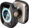 Spigen Thin Fit 360 designed for Apple Watch Ultra case with Tempered Glass Screen Protector for Apple Watch ULTRA (49mm) - Black