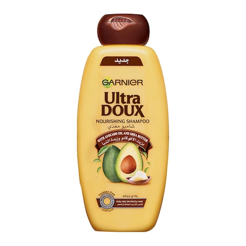 Garnier Ultra Doux Nourishing Shampoo With Avocado Oil And Shea Butter White 600ml