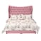In House Lisbon Velvet Bed Frame - Single - 200x90 cm - Light Pink