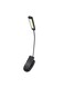 Voberry - USB LED Clip Lamp Black 15x6x4centimeter