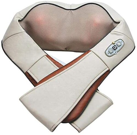 Generic Electric Shiatsu Kneading Neck Shoulder Body Massager With Heat Health Care