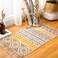 Ethnic Style Handwoven Tassel Carpet For Living Room Bedroom (Size 60&times;90CM)