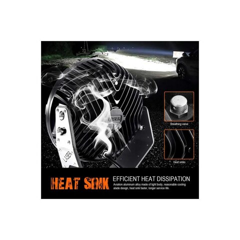 Laser Light High Output Work Laser Projector Light For Off-road 8.5 Inches, IP68 Waterproof Resistance with Die-Cast Aluminum Housing Material