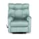 In House Velvet Rocking &amp; Rotating Recliner Chair - Light Turquoise - AB011