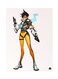 Video Game Overwatch Metal Plate Poster Multicolour 15x20centimeter