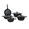Penguen Granite Cooking Set 9 Pieces
