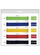 Generic 5-Piece Exercise Resistance Loop Band Set