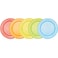 Munchkin Five Brightly Colored Plates Pack Multicolor