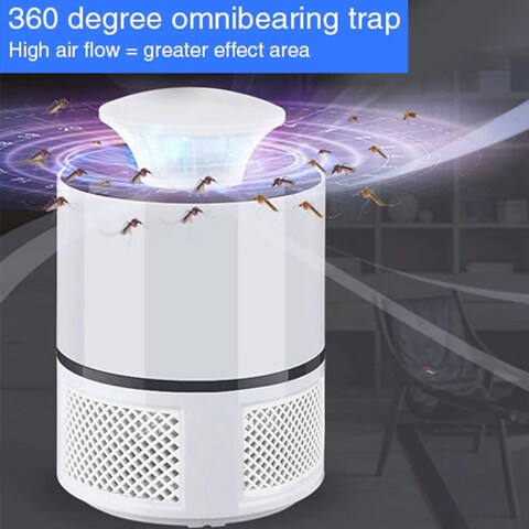 Generic-Electric Mosquito Killer Lamp LED Bug Zapper Anti Insect Trap Lamp Killer Home Living Room Pest Control