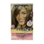 Buy LOreal Paris Excellence Creme Triple Care Permanent Hair Colour 7 Blonde in Saudi Arabia