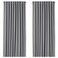 Block-Out Curtains 1 Pair Grey 145X300 Cm