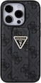 CG Mobile Guess Gripstand PU Leather Case For iPhone 15 Pro (Black)