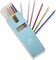 Party Time 6 Pieces Long Candles Set, Colorful Cake Candles, Creative Fun Long Thin Wedding, Birthday Candle Set, Cake Topper, Cake Decoration - Party Supplies