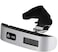 Generic Mini Luggage Electronic Scale Thermometer Hanging Digital Weighing Device (50kg)