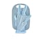 Blue Wheat Straw Fruit Vegetable knife stainless steel kitchen knife sets