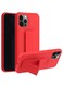 Zolo Finger Grip Holder and standing cover with Car Magnetic Multi-function Shockproof Protective Case Cover For iphone 14 Pro Max Red