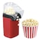 Decdeal - Electric Corn Popcorn Maker Machine 1200W Fast Hot Air Mini Popcorn Popper With Top Cover Snack Popcorn Maker for Home Family Party No Oil Needed