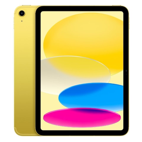 Apple iPad 10th Generation 10.9-Inch 64GB Wi-Fi+Cellular Yellow