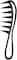 Kashoki Hr Handle Detangling Comb (429-Mayumi)