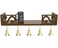 Bell Floating Wall Shelf (Brown)
