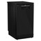 Beko Digital Slimline Dishwasher Half Load - 10 Persons - 5 Programs - 45 cm - Black - BDFS15020B