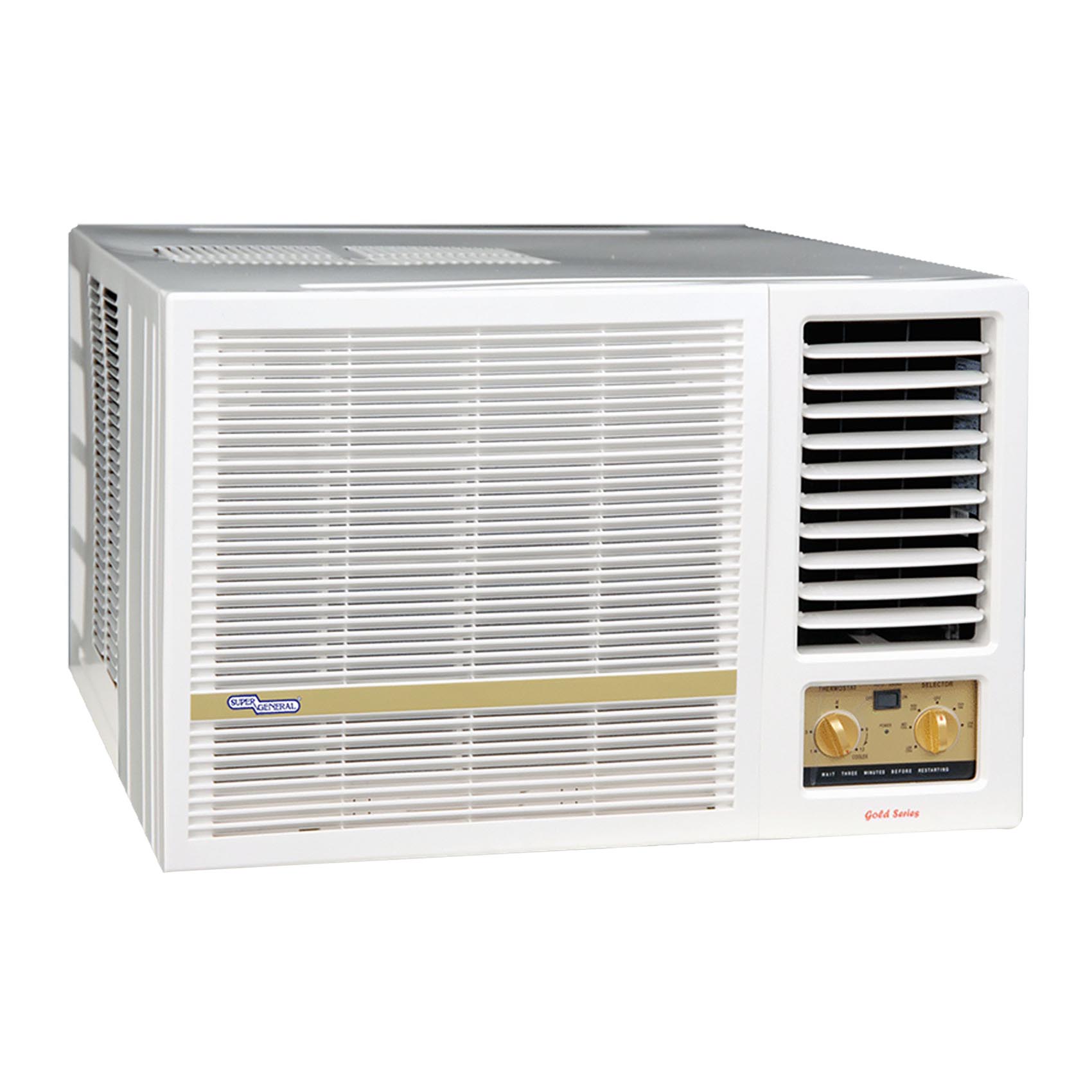 Super General Window Air Conditioner 1.5 Ton SGA183NE White