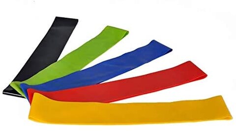 Generic Yoga Resistance Rally Belt Fitness Latex Grip Elastic Band