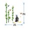 StickieArt - Leaves Wall Decal - Medium - 50 x 70 cm - STA-156