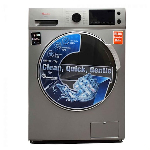 Front Load Fully Automatic 7Kg Washer 1400Rpm  Rw148