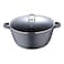 Bergner Classic Novum Casserole With Lid Grey 40cm