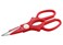 Generic Kitchen Scissors Japan - Red