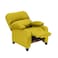 In House Velvet Classic Recliner Chair - Gold - NZ71