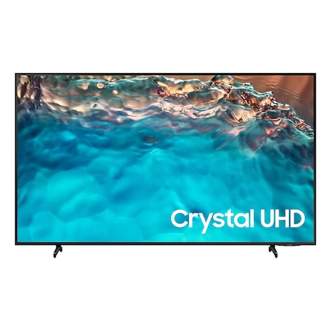 Samsung Smart TV, Crystal UHD 4K, CU8000, 85 Inch, Black, 2023, Crystal Processor 4K, Airslim, Dynamic Crystal Color, UA85CU8000UXZN