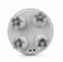 ARES iScalp, Head and Body Portable Massager, 4 Heads with 84 Nodes - White