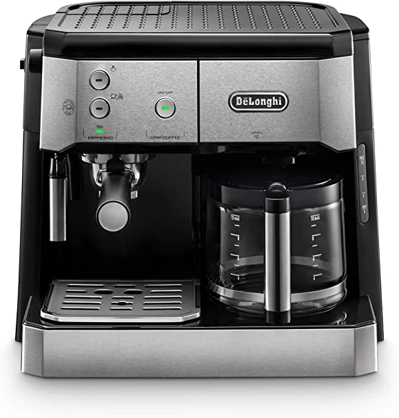 DeLonghi BCO421.S 15-Bar Combi Espresso Coffee Machine, 220-Volts  Silver