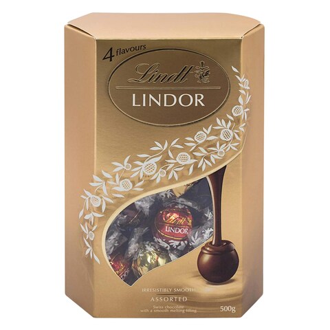 Lindt Lindor Cornet Assorted Chocolate 500g