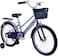 Vego Starlette Kids Road Bike With Basket 20 Inch, Purple