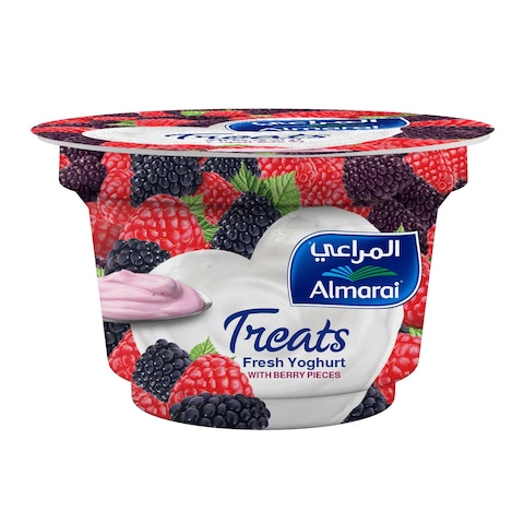 Almarai Treats Yoghurt with Berry Pieces - 150 gram