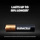 Duracell - AAA 1.5V Alkaline LR03 / MN2400 Batteries Long Lasting Power - Pack of 20 - 10 Years Shelf Life
