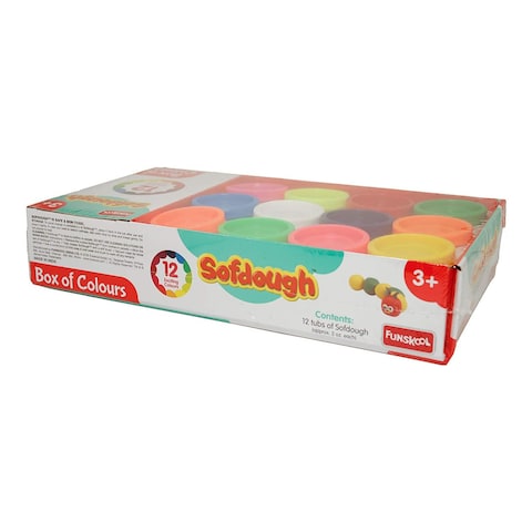 Funskool Sofdough Box Of Colours 60ml