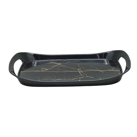 RK COMFORT TRAY LARGE BLACK STATIC GOLD, DWT1072BSG, 16.25&quot; x 10.25&quot;
