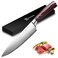 Chef Knife - PAUDIN N1 8 inch Kitchen Knife, German High Carbon Stainless Steel Sharp Knife, Professional Meat Knife with Ergonomic Handle and Gift Box for Family &amp; Restaurant