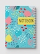 Lowha Spiral Notebook With 60 Sheets And Hard Paper Covers With Fantasy Shapes Design, For Jotting Notes And Reminders, For Work, University, School