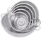 Stainless Steel Vegetable and Fruit Strainer 6 pcs Set