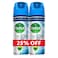 Dettol Crisp Breeze Antibacterial Disinfectant Spray - 450 ml - 2 Pieces