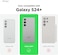 elago Liquid Silicone for Samsung Galaxy S24 Plus case cover Full Body Screen Camera Protective, Shockproof, Slim, Anti-Scratch Soft Microfiber Lining - Midnight Green