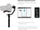 hohem Isteadygear Z Kit 3 Axis Handheld Camera Stabilizer Gimbal Dual Handle Control With App Settings Bt Connection Anti Shake Low Angle Photography Max. Load 2.5Kg / 5.5Lbs For Sony Canon, KDPTD6552
