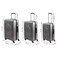 Biggdesign Ocean Carry On Luggage, Hardshell Luggage with Spinner Wheel, Travel Suitcase, Lock System, Lightweight, Gray, Small, 28 Inch