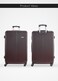 Lightweight 2-Pieces ABS Hard side Travel Luggage Trolley Bag Set with Lock for men / women / unisex Hard shell strong